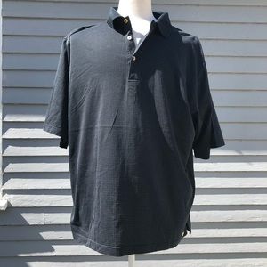 Peter Millar Black Polo Shirt Size XL